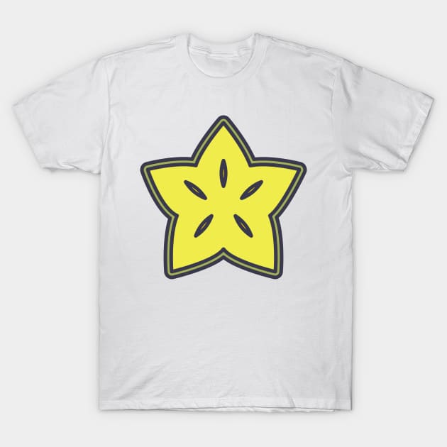 Starfruit T-Shirt by Jonathan Wightman